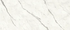 Ro'Ma Carrelage Carrelage effet Marbre Blanc Calacatta Majestic 278x120x0,6 cm Silk Faventa - Mur intérieur (vendu par carton de 3,336 m²) - RO'MA- Carrelage Mural Effet Marbre
