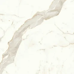 Ro'Ma Carrelage Carrelage Sol Effet Marbre<Carrelage effet Marbre Blanc Calacatta Prima 60x60x0,9 cm Brillant Faventa - Sol et mur intérieur (vendu par carton de 1,08 m²) -