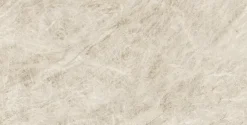 Ro'Ma Carrelage Carrelage effet Marbre Blanc Impérial 240x120x0,9 cm Brillant Sorvella - Mur intérieur (vendu par carton de 2,88 m²) - RO'MA CARRE- Carrelage Mural Effet Marbre