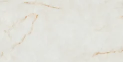 Ro'Ma Carrelage Carrelage effet Marbre Blanc Cristallo 240x120x0,9 cm Brillant Sorvella - Mur intérieur (vendu par carton de 2,88 m²) - RO'MA CARR- Carrelage Mural Effet Marbre