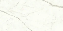 Ro'Ma Carrelage Carrelage Mural Pour Douche<Carrelage effet Marbre Blanc Calacatta Prima 240x120x0,9 cm Brillant Faventa - Mur intérieur (vendu par carton de 2,88 m²) - RO'MA