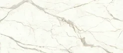 Ro'Ma Carrelage Carrelage Mural Effet Marbre<Carrelage effet Marbre Blanc Calacatta Prima Bookmatch A 278x120x0,6 cm Brillant Faventa - Mur intérieur (vendu par carton de 3,33