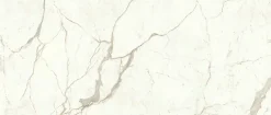 Ro'Ma Carrelage Carrelage effet Marbre Blanc Calacatta Prima 278x120x0,6 cm Silk Faventa - Mur intérieur (vendu par carton de 3,336 m²) - RO'MA CA- Carrelage Mural Effet Marbre