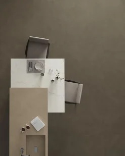 Ro'Ma Carrelage Carrelage effet Marbre Blanc Calacatta Prima 278x120x0,6 cm Silk Faventa - Mur intérieur (vendu par carton de 3,336 m²) - RO'MA CA- Carrelage Mural Effet Marbre