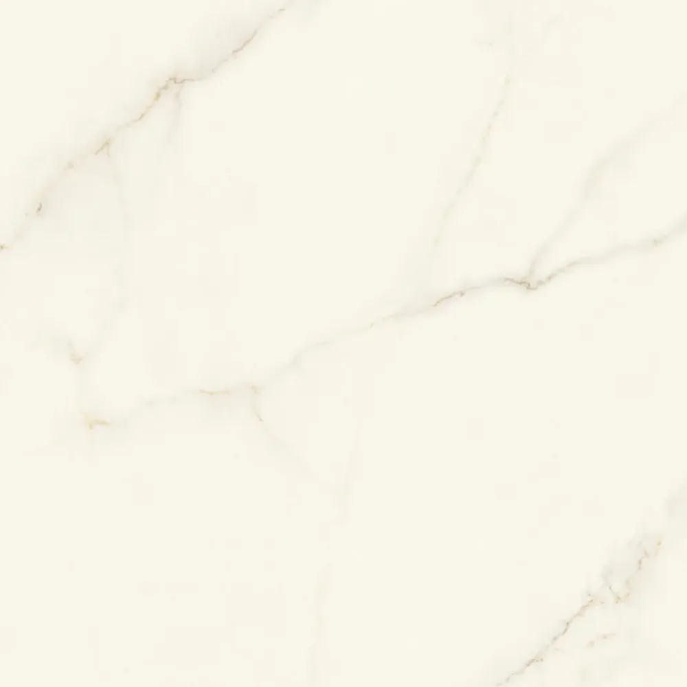 Ro'Ma Carrelage Carrelage effet Marbre Blanc Calacatta Divino 120x120x0,9 cm Silk Montira - Sol et mur intérieur (vendu par carton de 2,88 m²) - R- Carrelage Sol Effet Marbre