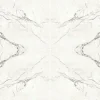 Ro'Ma Carrelage Carrelage Sol Effet Marbre<Carrelage effet Marbre Blanc Calacatta Majestic Bookmatch 150x75x0,9 cm Brillant Faventa - Sol et mur intérieur (vendu par carton
