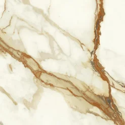 Ro'Ma Carrelage Carrelage Sol Effet Marbre<Carrelage effet Marbre Blanc Calacatta Supreme 60x60x0,9 cm Brillant Faventa - Sol et mur intérieur (vendu par carton de 1,08 m²)