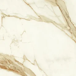 Ro'Ma Carrelage Carrelage Sol Effet Marbre<Carrelage effet Marbre Blanc Calacatta Supreme 60x60x0,9 cm Brillant Faventa - Sol et mur intérieur (vendu par carton de 1,08 m²)