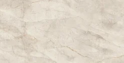 Ro'Ma Carrelage Carrelage effet Marbre Blanc Himalaya 240x120x0,9 cm Brillant Sorvella - Mur intérieur (vendu par carton de 2,88 m²) - RO'MA CARRE- Carrelage Mural Effet Marbre