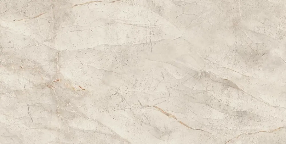 Ro'Ma Carrelage Carrelage effet Marbre Blanc Himalaya 240x120x0,9 cm Brillant Sorvella - Mur intérieur (vendu par carton de 2,88 m²) - RO'MA CARRE- Carrelage Mural Effet Marbre