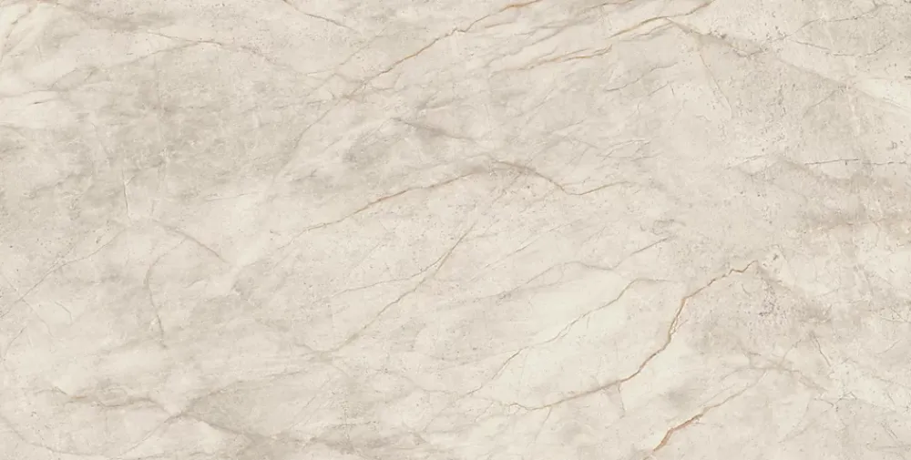 Ro'Ma Carrelage Carrelage effet Marbre Blanc Himalaya 240x120x0,9 cm Brillant Sorvella - Mur intérieur (vendu par carton de 2,88 m²) - RO'MA CARRE- Carrelage Mural Effet Marbre