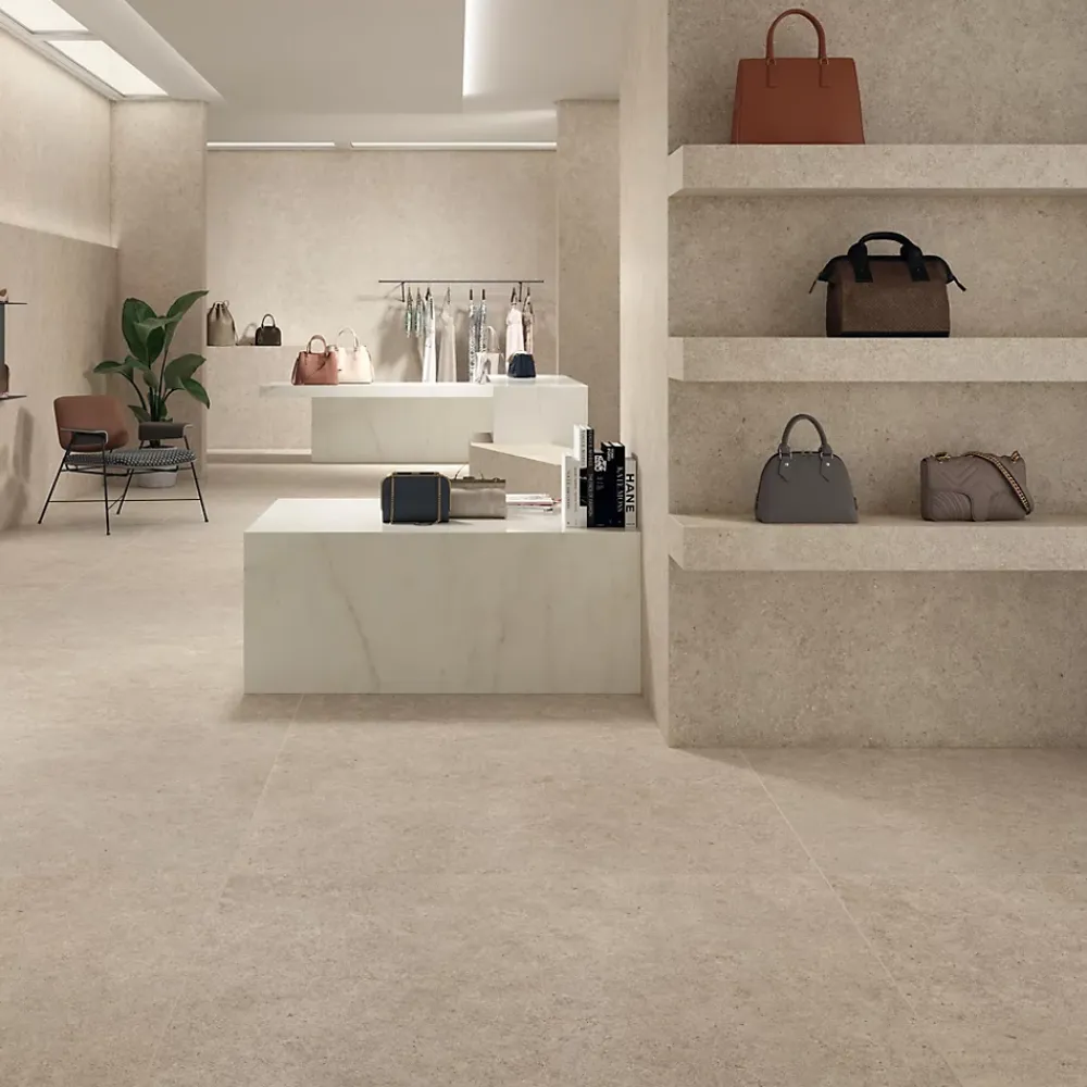 Ro'Ma Carrelage Carrelage Mural Effet Marbre<Carrelage effet Marbre Blanc Calacatta Celeste 278x120x0,6 cm Brillant Faventa - Mur intérieur (vendu par carton de 3,336 m²) - RO