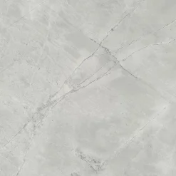 Ro'Ma Carrelage Carrelage effet Marbre Gris Mist 60x60x0,9 cm Brillant Montira - Sol et mur intérieur (vendu par carton de 1,08 m²) - RO'MA CARREL- Carrelage Sol Effet Marbre