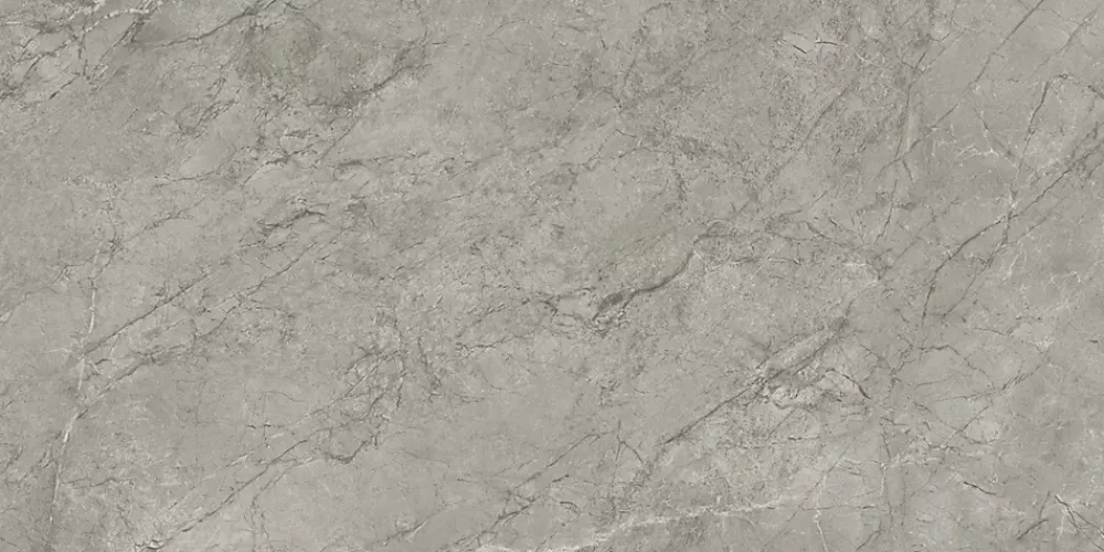 Ro'Ma Carrelage Carrelage effet Marbre Gris Royal 120x60x0,6 cm Brillant Orsiano - Sol et mur intérieur (vendu par carton de 2,16 m²) - RO'MA CARR- Carrelage Sol Effet Marbre