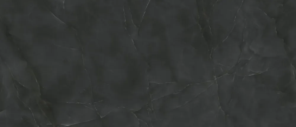 Ro'Ma Carrelage Carrelage effet Onyx Noir Obsidienne 278x120x0,6 cm Brillant Nerolio - Mur intérieur (vendu par carton de 3,336 m²) - RO'MA CARREL- Carrelage Mural Effet Pierre
