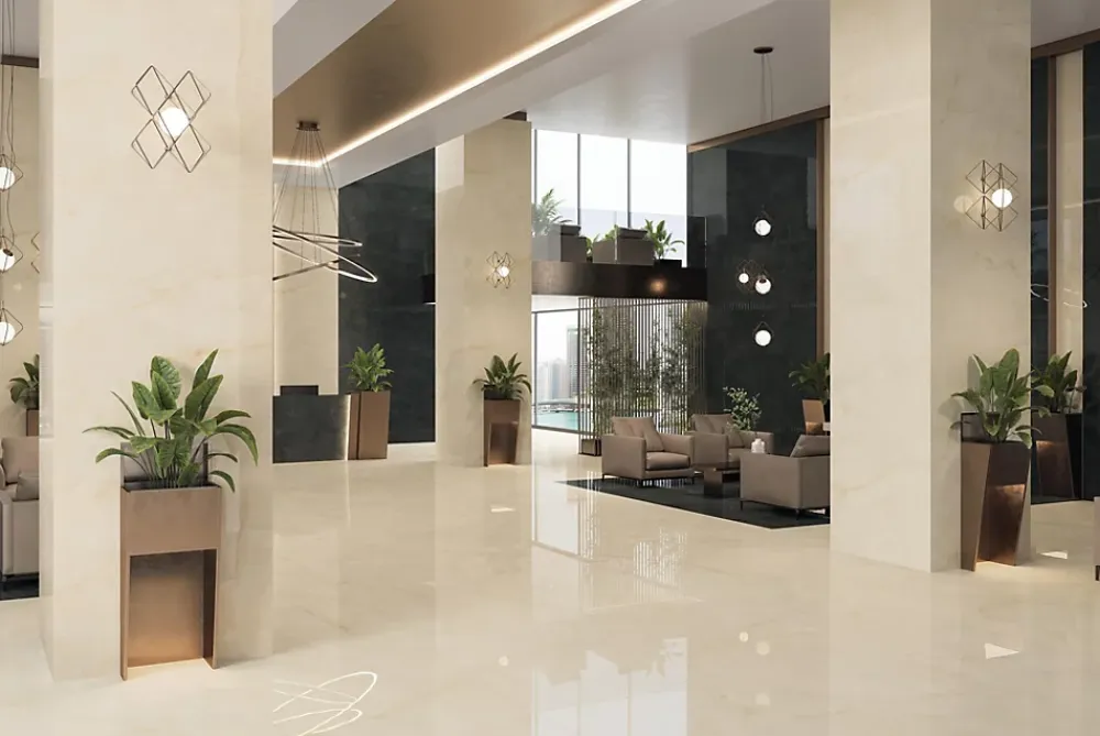 Ro'Ma Carrelage Carrelage effet Onyx Noir Obsidienne 278x120x0,6 cm Brillant Nerolio - Mur intérieur (vendu par carton de 3,336 m²) - RO'MA CARREL- Carrelage Mural Effet Pierre