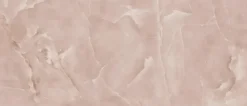 Ro'Ma Carrelage Carrelage effet Onyx Rose Quartz 278x120x0,6 cm Brillant Nerolio - Mur intérieur (vendu par carton de 3,336 m²) -- Carrelage Mural Effet Pierre