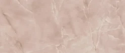 Ro'Ma Carrelage Carrelage effet Onyx Rose Quartz 278x120x0,6 cm Brillant Nerolio - Mur intérieur (vendu par carton de 3,336 m²) -- Carrelage Mural Effet Pierre