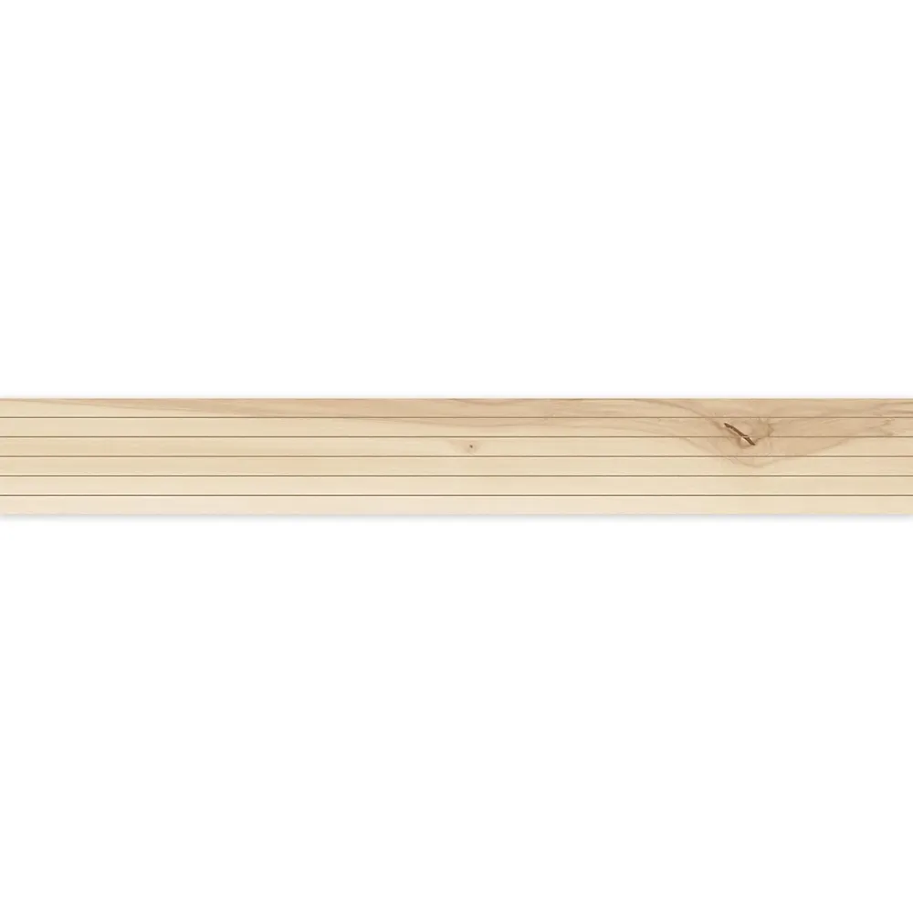 Ro'Ma Carrelage Carrelage effet Parquet Bois Hêtre Avorio Linea 150x18,5x0,9 cm Mat Rivaro - Sol et mur intérieur (vendu par carton de 1,11 m²) -- Carrelage Sol Effet Bois