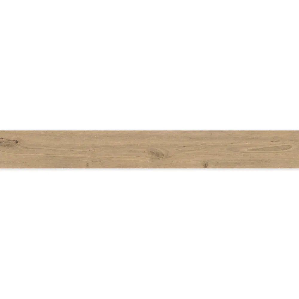 Ro'Ma Carrelage Carrelage effet Parquet Bois Chêne Perla Rustic 180x20x0,95 cm Mat Cedrano - Sol et mur intérieur (vendu par carton de 1,8 m²) - R- Carrelage Sol Effet Bois