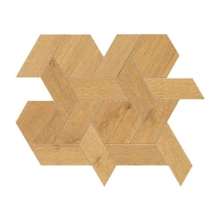 Ro'Ma Carrelage Carrelage effet Parquet Bois Chêne Brut Mix 40x34,6x0,95 cm Mat Lorenta - Sol et mur intérieur (vendu par carton de 0,83 m²) - RO'- Carrelage Sol Effet Bois
