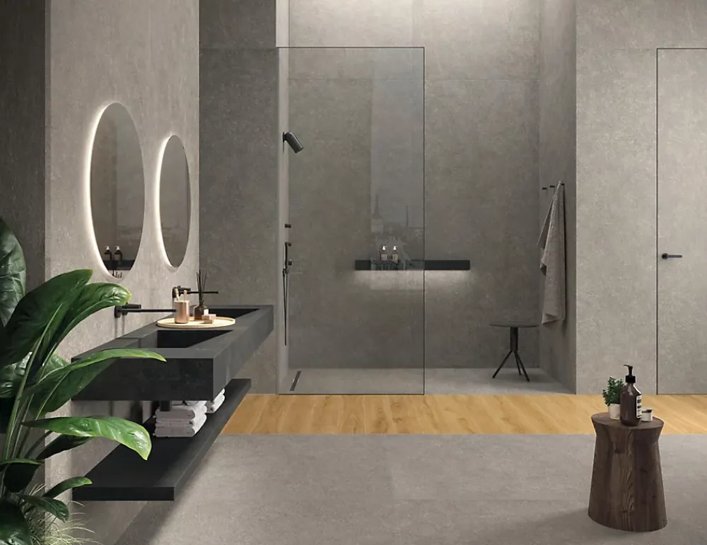 Ro'Ma Carrelage Carrelage effet Parquet Bois Chêne Miel Rustic 150x18,5x0,9 cm Mat Forenza - Sol et mur intérieur (vendu par carton de 1,11 m²) -- Carrelage Sol Effet Bois