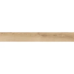 Ro'Ma Carrelage Carrelage effet Parquet Bois Chêne Ivoire 150x18,5x0,9 cm Mat Bravino - Sol et mur intérieur (vendu par carton de 1,11 m²) - RO'MA- Carrelage Sol Effet Bois