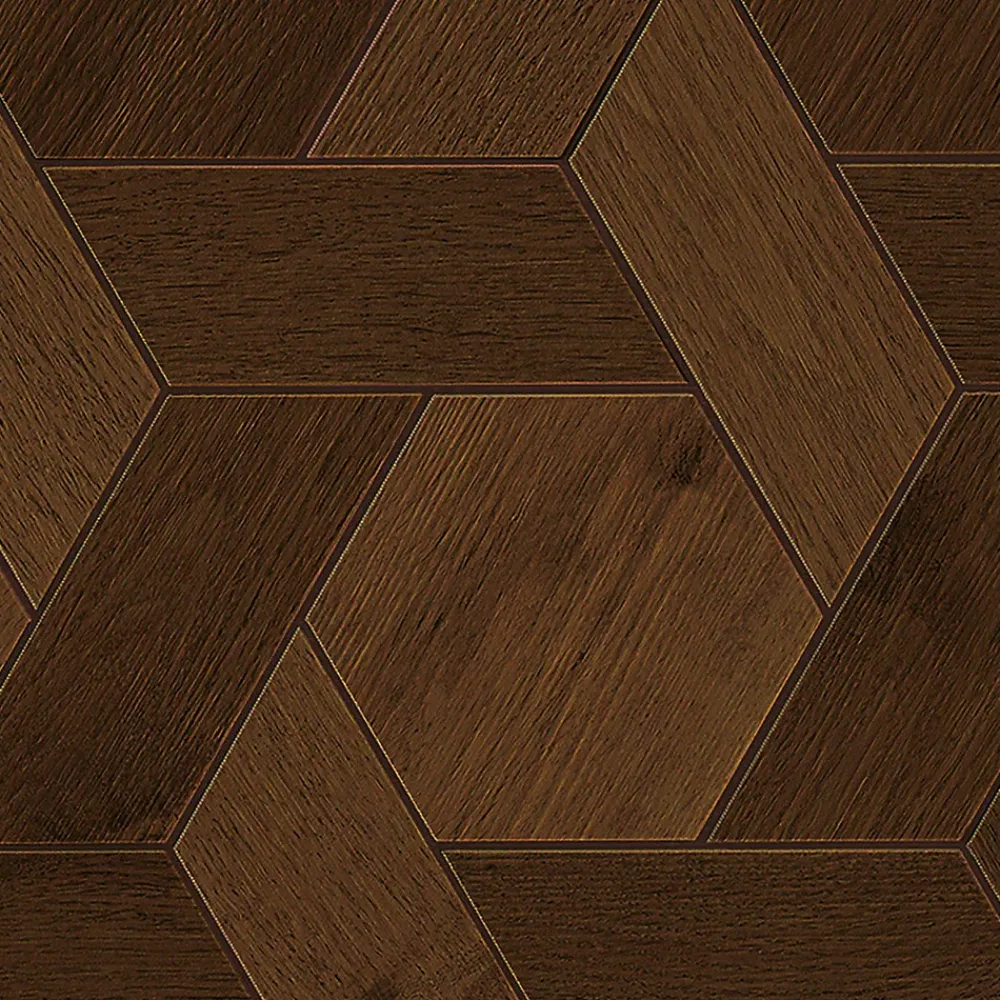 Ro'Ma Carrelage Carrelage effet Parquet Bois Chêne Cuir Mix 40x34,6x0,95 cm Mat Lorenta - Sol et mur intérieur (vendu par carton de 0,83 m²) - RO'- Carrelage Sol Effet Bois