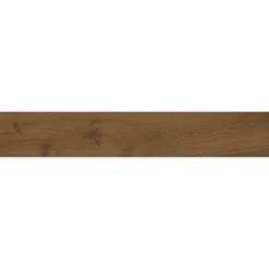Ro'Ma Carrelage Carrelage effet Parquet Bois Chêne Cognac 120x20x0,9 cm Mat Lorenta - Sol et mur intérieur (vendu par carton de 1,44 m²) - RO'MA C- Carrelage Sol Effet Bois