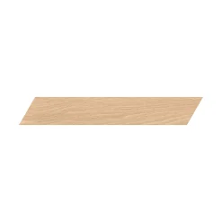 Ro'Ma Carrelage Carrelage effet Parquet Bois Chêne Luce Chevron Pointe de Hongrie 45x7,5x0,9 cm Mat Cedrano - Sol et mur intérieur (vendu par cart- Carrelage Sol Effet Bois