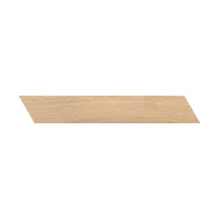 Ro'Ma Carrelage Carrelage effet Parquet Bois Chêne Luce Chevron Pointe de Hongrie 45x7,5x0,9 cm Mat Cedrano - Sol et mur intérieur (vendu par cart- Carrelage Sol Effet Bois