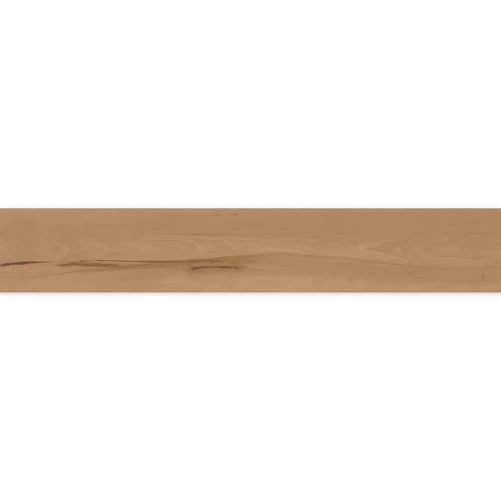 Ro'Ma Carrelage Carrelage effet Parquet Bois Hêtre Castano 120x20x0,9 cm Mat Rivaro - Sol et mur intérieur (vendu par carton de 1,44 m²) - RO'MA C- Carrelage Sol Effet Bois