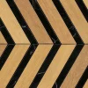 Ro'Ma Carrelage Carrelage Sol Effet Bois<Carrelage effet Parquet Bois Chêne Brut Chevron Pointe de Hongrie 29,4x28,7x0,95 cm Mat Lorenta - Sol et mur intérieur (vendu par