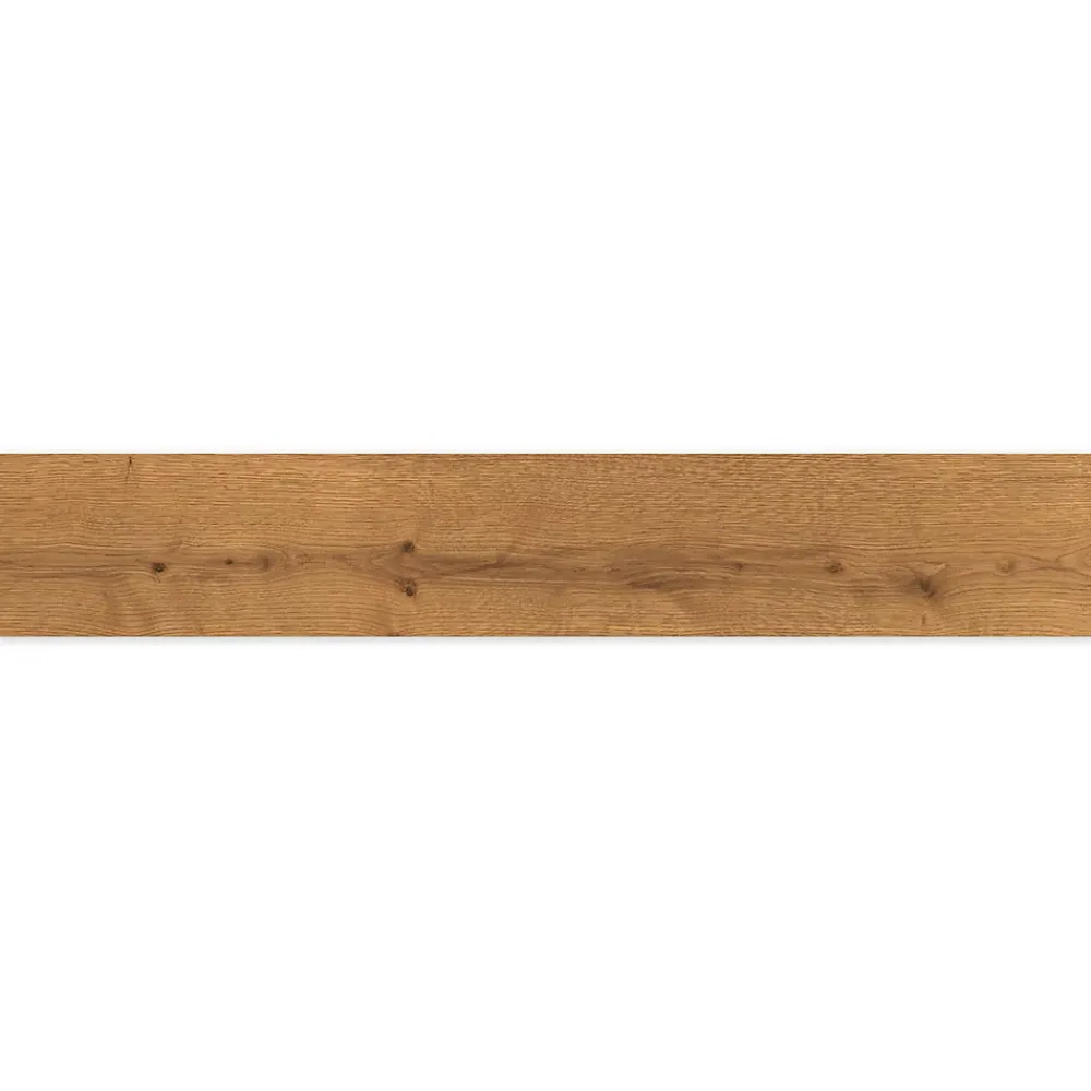 Ro'Ma Carrelage Carrelage effet Parquet Bois Chêne Caramel 120x20x0,9 cm Mat Bravino - Sol et mur intérieur (vendu par carton de 1,44 m²) - RO'MA- Carrelage Sol Effet Bois