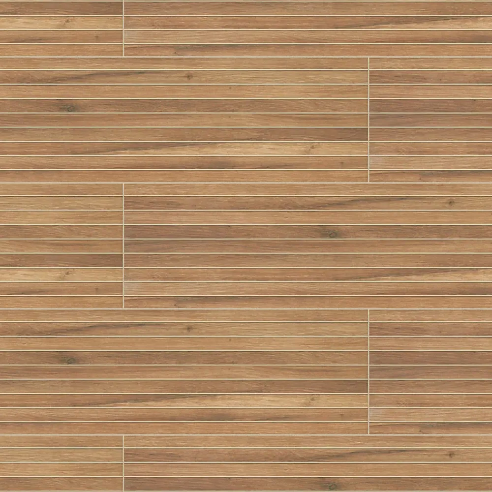 Ro'Ma Carrelage Carrelage effet Parquet Bois Chêne Ambre Stripe 90x22,5x0,95 cm Mat Tarina - Sol et mur intérieur (vendu par carton de 0,81 m²) -- Carrelage Sol Effet Bois