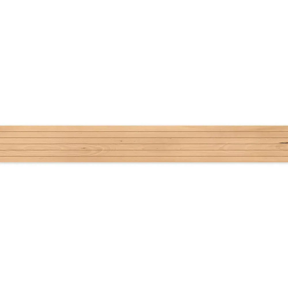 Ro'Ma Carrelage Carrelage effet Parquet Bois Hêtre Ambra Linea 150x18,5x0,9 cm Mat Rivaro - Sol et mur intérieur (vendu par carton de 1,11 m²) - R- Carrelage Sol Effet Bois
