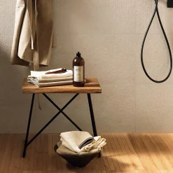 Ro'Ma Carrelage Carrelage effet Parquet Bois Chêne Brun Stripe 75x18,5x0,9 cm Mat Bravino - Sol et mur intérieur (vendu par carton de 0,555 m²) -- Carrelage Sol Effet Bois