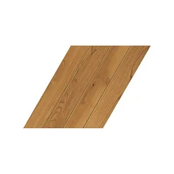 Ro'Ma Carrelage Carrelage effet Parquet Bois Chêne Caramel Chevron Pointe de Hongrie 45x32,5x0,95 cm Mat Bravino - Sol et mur intérieur (vendu par- Carrelage Sol Effet Bois