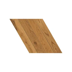 Ro'Ma Carrelage Carrelage effet Parquet Bois Chêne Caramel Chevron Pointe de Hongrie 45x32,5x0,95 cm Mat Bravino - Sol et mur intérieur (vendu par- Carrelage Sol Effet Bois