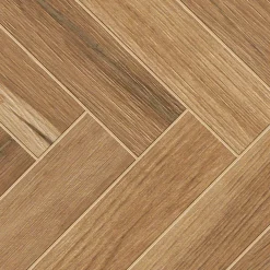Ro'Ma Carrelage Carrelage Sol Effet Bois<Carrelage effet Parquet Bois Chêne Ambre Bâtons Rompus 41,2x36,2x0,95 cm Mat Tarina - Sol et mur intérieur (vendu par carton de 0,