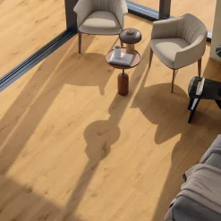Ro'Ma Carrelage Carrelage Sol Effet Bois<Carrelage effet Parquet Bois Chêne Miel Rustic 120x20x0,9 cm Mat Forenza - Sol et mur intérieur (vendu par carton de 1,44 m²) - RO