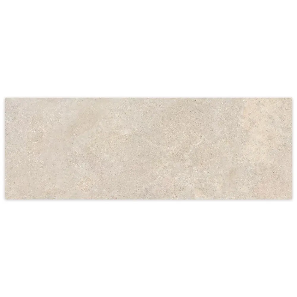 Ro'Ma Carrelage Carrelage effet Pierre Beige Sable 100x33,3x0,86 cm Serdano - Mur intérieur -- Carrelage Mural Effet Pierre