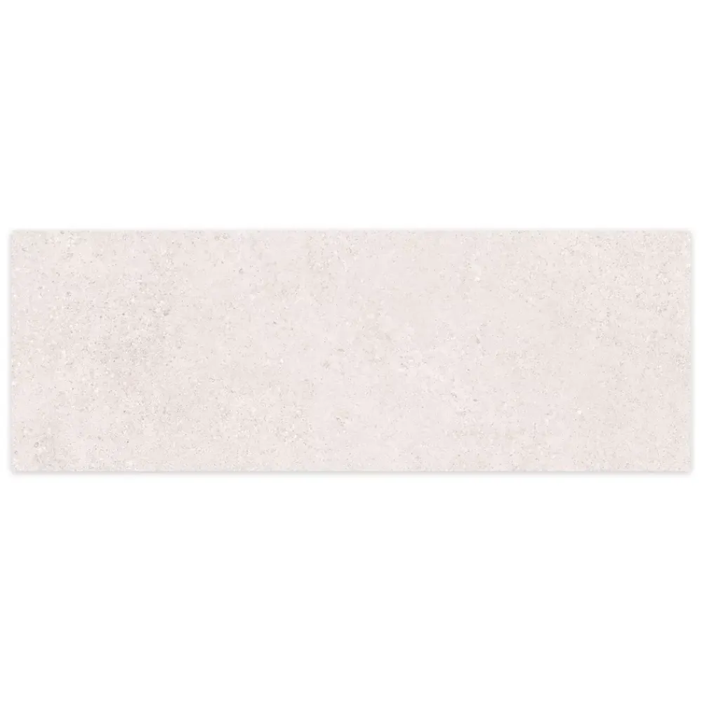 Ro'Ma Carrelage Carrelage effet Pierre Beige Lin 100x33,3x0,86 cm Orvigny - Mur intérieur -- Carrelage Mural Effet Pierre