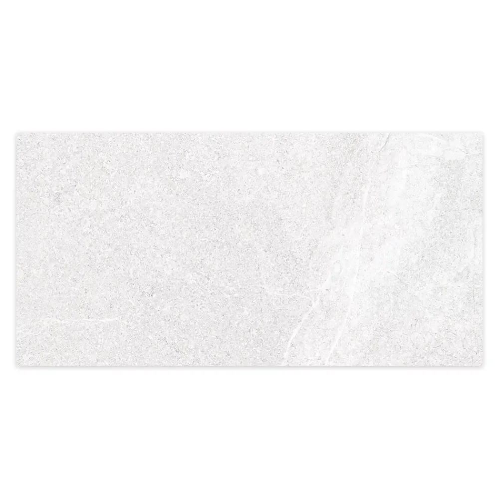 Ro'Ma Carrelage Carrelage Sol Effet Pierre<Carrelage effet Pierre Blanc Perle 120x60x0,9 cm In&Out Luzerio - Sol et mur intérieur et Sol extérieur -