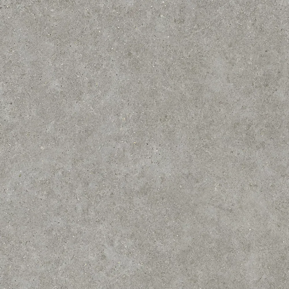 Ro'Ma Carrelage Carrelage effet Pierre Calcaire Gris Cendré 120x120x0,9 cm Mat Domella - Sol et mur intérieur (vendu par carton de 2,88 m²) - RO'M- Carrelage Sol Effet Pierre