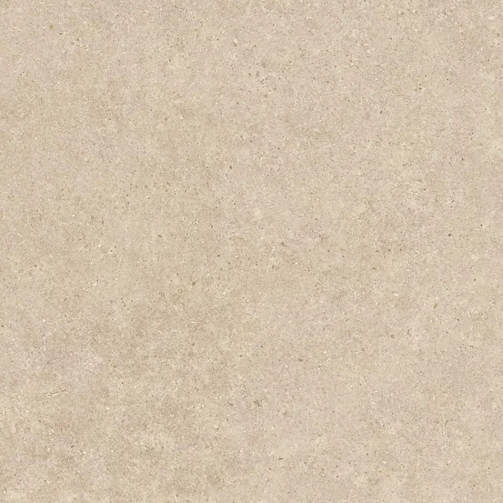 Ro'Ma Carrelage Carrelage effet Pierre Calcaire Beige Sable 120x120x0,9 cm Mat Domella - Sol et mur intérieur (vendu par carton de 2,88 m²) - RO'M- Carrelage Sol Effet Pierre