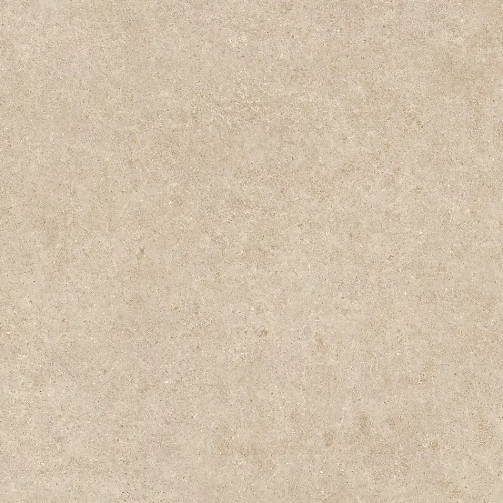 Ro'Ma Carrelage Carrelage effet Pierre Calcaire Beige Sable 120x120x0,9 cm Mat Domella - Sol et mur intérieur (vendu par carton de 2,88 m²) - RO'M- Carrelage Sol Effet Pierre
