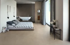 Ro'Ma Carrelage Carrelage effet Pierre Calcaire Beige Sable 278x120x0,6 cm Mat Domella - Mur intérieur (vendu par carton de 3,336 m²) - RO'MA CARR- Carrelage Mural Effet Pierre