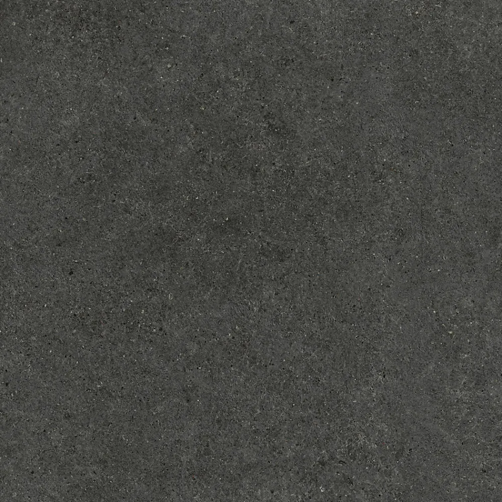 Ro'Ma Carrelage Carrelage effet Pierre Calcaire Gris Carbone 120x120x0,9 cm Mat Domella - Sol et mur intérieur (vendu par carton de 2,88 m²) - RO'- Carrelage Sol Effet Pierre