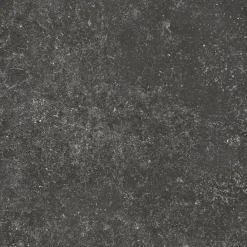 Ro'Ma Carrelage Carrelage effet Pierre Calcaire Gris Carbone 80x80x0,9 cm Mat Domella - Sol et mur intérieur (vendu par carton de 1,28 m²) - RO'MA- Carrelage Sol Effet Pierre